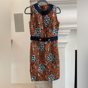 Tory Burch mid-length cocktail dress, size 8. Good condition.